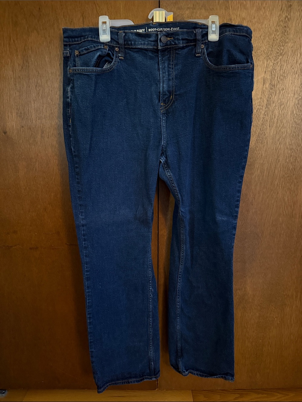 Old Navy Men’s Navy Bootcut Denim Jeans
